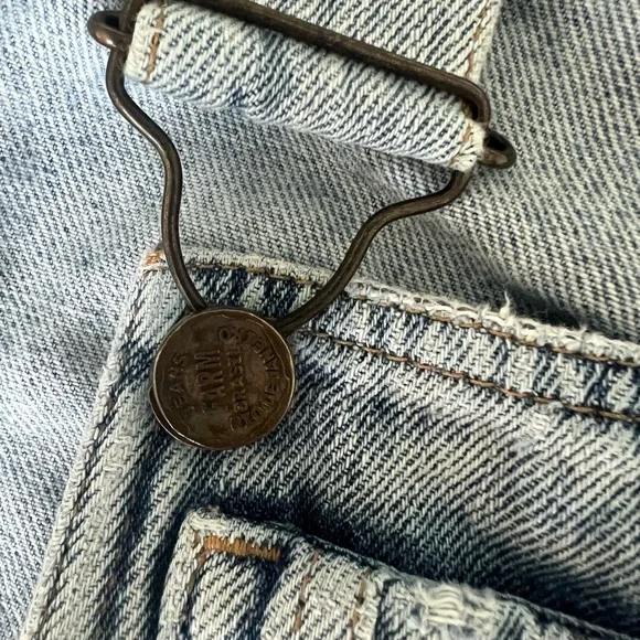 FARM Rio Light Blue Denim Overalls - Picture 5 of 5